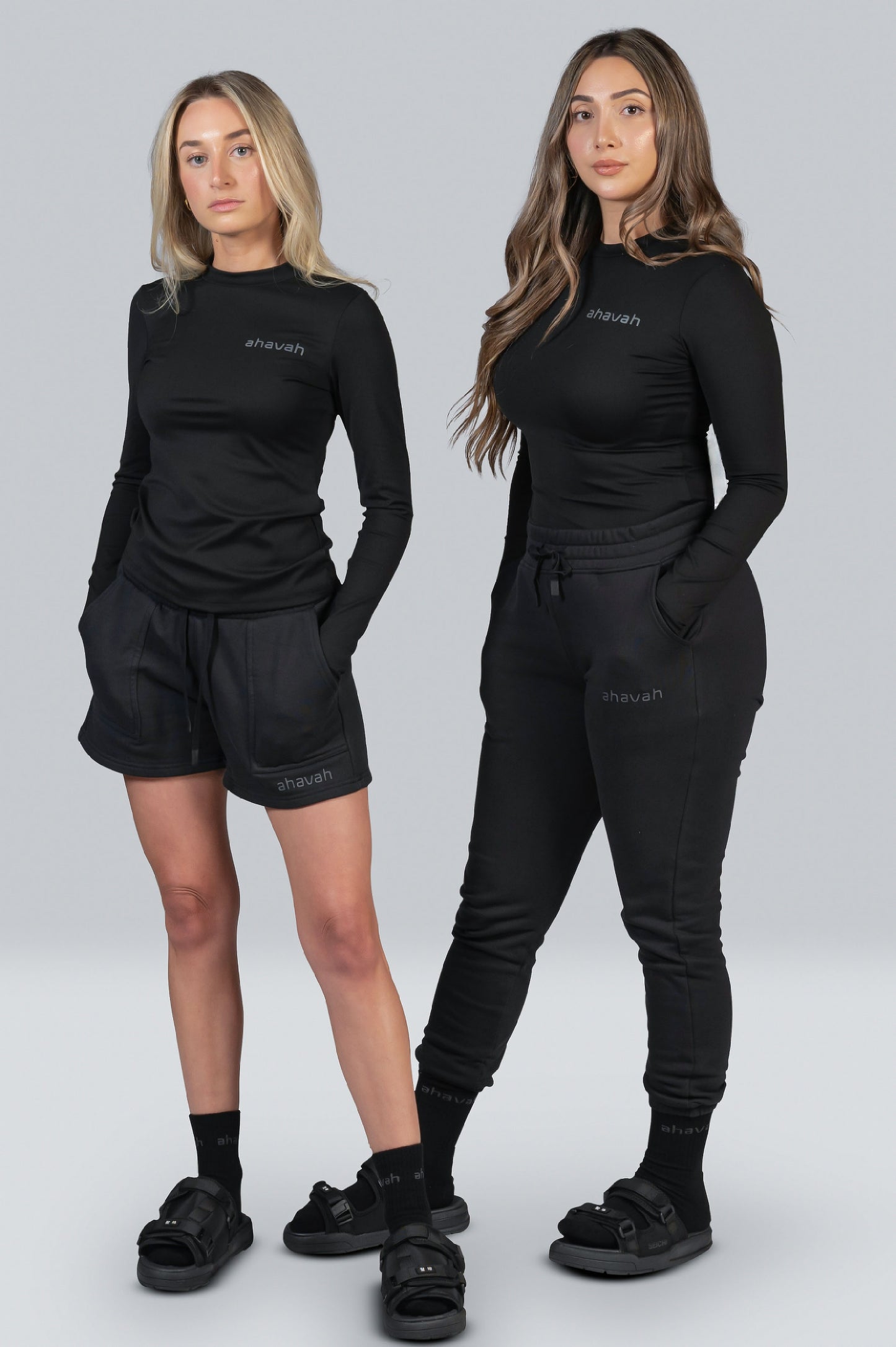 Womens Long Sleeve Top - Black