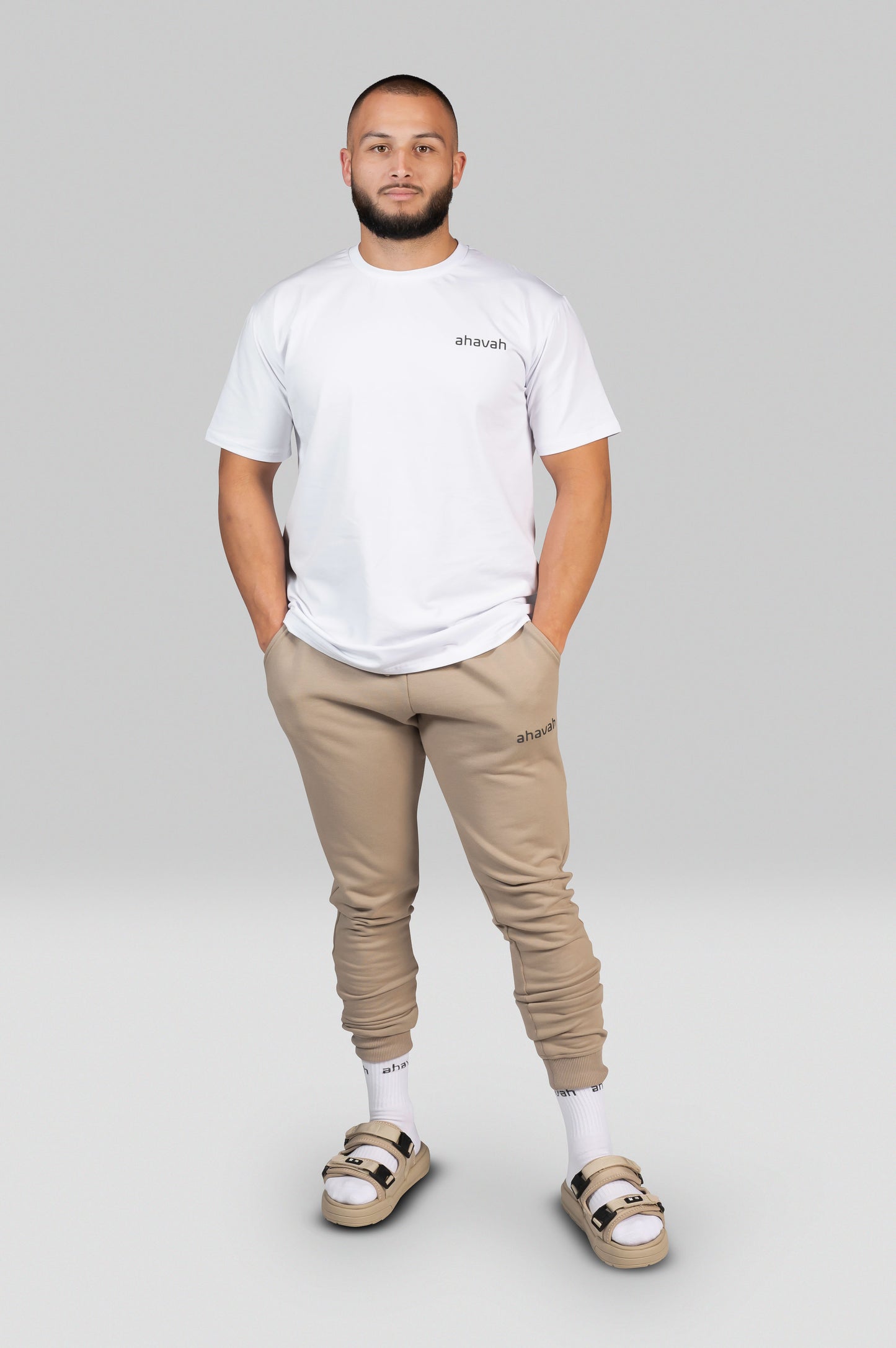 Men Sweatpants - Camel