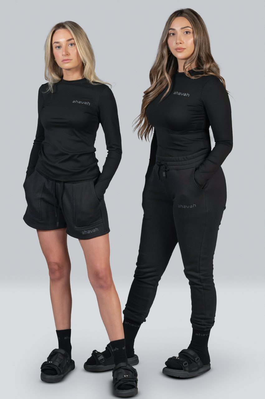 Womens Sweatpants - Black