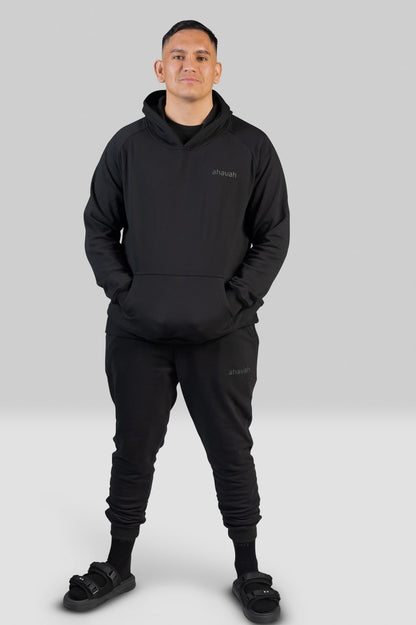 Mens Oversized Hoodie - Black