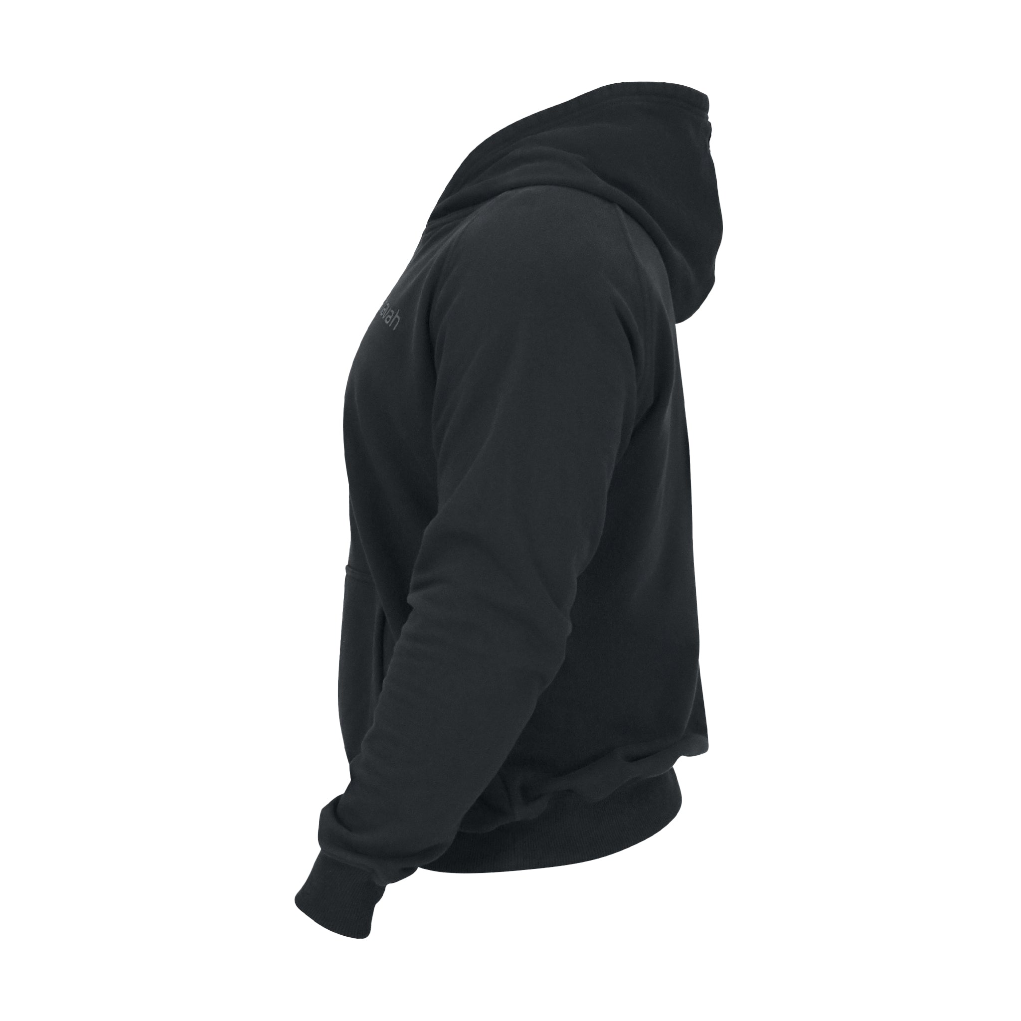 Oversized plain 2024 black hoodie