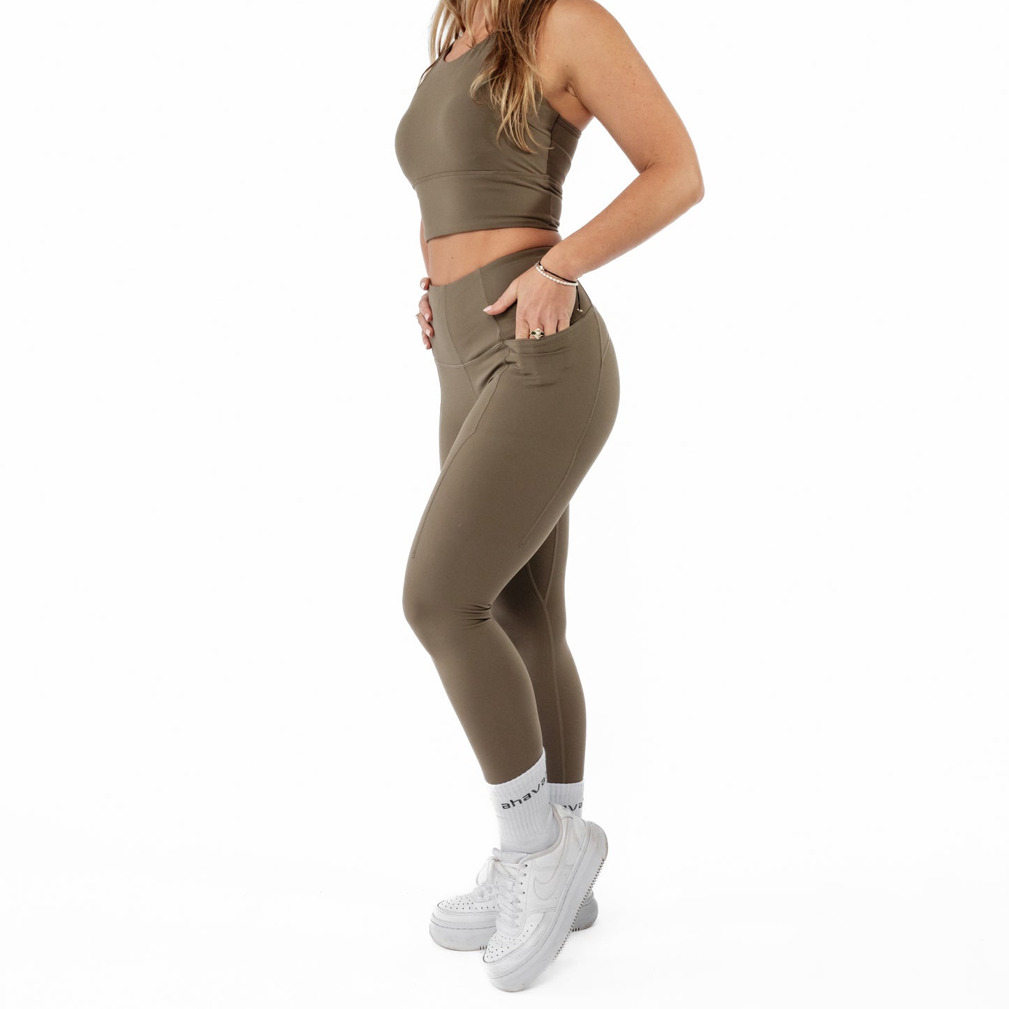 Booty Sculpting Leggings - Walnut