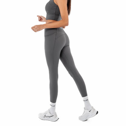 Booty Sculpting Leggings - Plum Grey