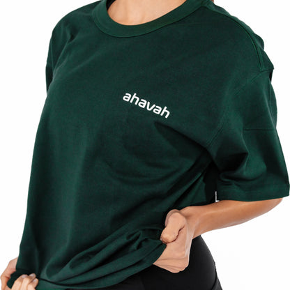 Oversized Unisex T-Shirt Hunter Green