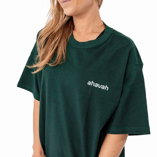 Oversized Unisex T-Shirt Hunter Green