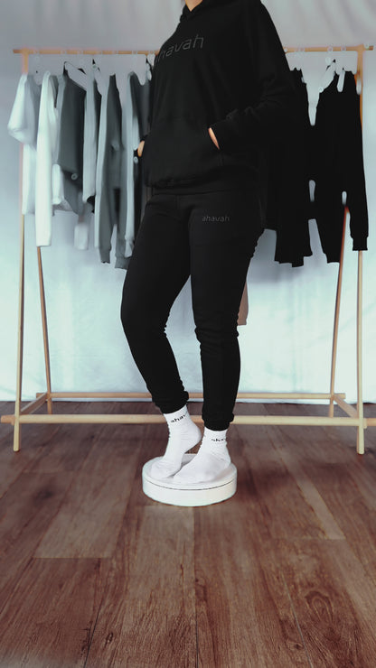 Womens Sweatpants - Black